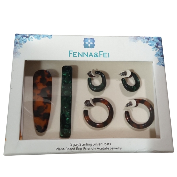 Fenna & Fei Handmade Eco-Resin Accessories Gift Set - Picture 1 of 2